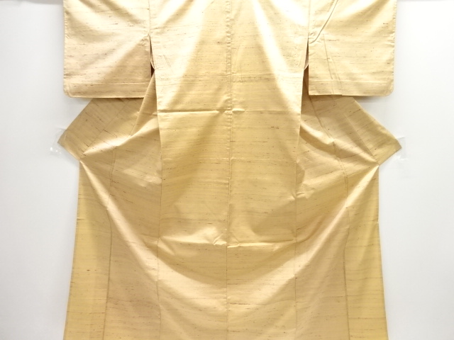 JAPANESE KIMONO / ANTIQUE HITOE KIMONO / SILK / FUSHI TSUMUGI